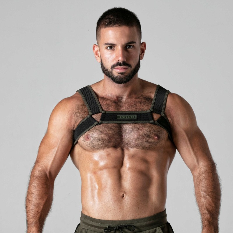 Kūno diržas Look At Locker Gear Žalias 36 S