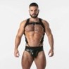 Rub It Locker Gear Khaki 36-38 S/M Lichaamsharnas
