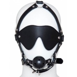Harnais Facial Avec Bandeau Et Bâillon Over The Head Argus Toys