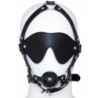 Ansigtssele med bind for øjnene og knebel Over The Head Argus Toys