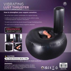 Oppusteligt Vibrerende Lust Thruster Nmc Sæde