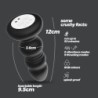 Australis Plug Anal Com Led E Controlo Remoto Crushious