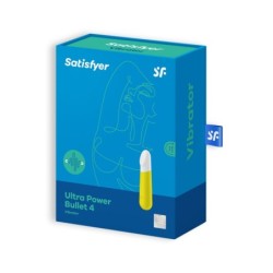 Vibračná guľka Ultra Power Bullet 4 Satisfyer Žltá