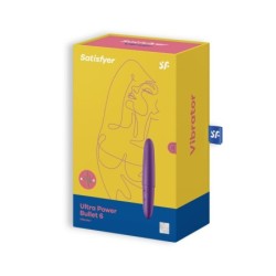 Vibratorius šratas Ultra Power Bullet 6 Satisfyer Violetinė