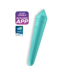 Bala Vibradora Ultra Power Bullet 8 Con App Satisfyer Turquesa