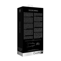 Sūpuoklės ant durų Deluxe Ouch! Juodas