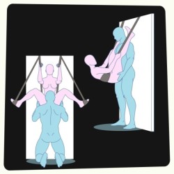 Deluxe Sex Door Swing Crushious gugalnica za vrata