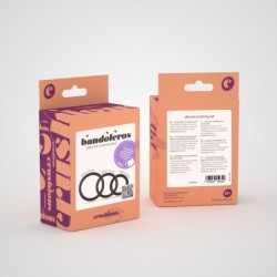 Bandoleros Ensemble D'Anneaux Péniens En Silicone Crushious