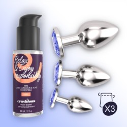 Bijou Anal Wet Train Trio Crushious Sinine