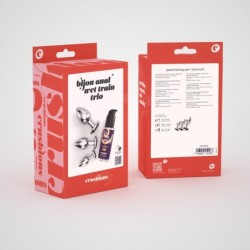 Bijou Anal Wet Train Trio Crushious Negru