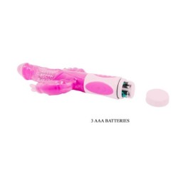 Pretty Bunny Vibrador Triplo Rotativo