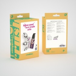 Bijou Anal Wet Train Trio Crushious Roze