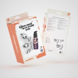 Bijou Anal Wet Train Trio Crushious Przezroczysty