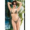Luipaard Bikini Cr-4604 Chilirose 36-38 S/M