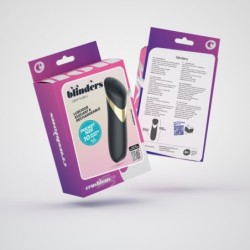 Blinders Crushious Fekete Újratölthető Vibrációs Golyó