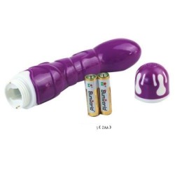 Realistic Cock 10 Ritmes Sensatie Violet