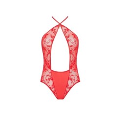 Body Anthea Rdeča Beauty Night Fashion 40-42 L/XL