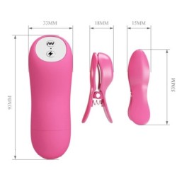 Romantic Wave Pizas Com Vibração e Electroshock Fúcsia