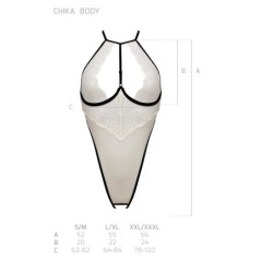 Body Chika Body Beigedevil Collection Leidenschaft 44-46 XXL/3XL