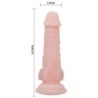 Super Dildo Realistico Natural 16.5 Cm