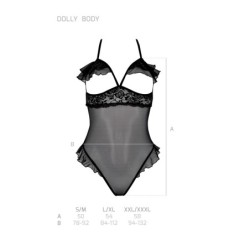 Body Dolly Musta Erotic Line Passion 44-46 XXL/3XL