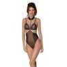 Body Dominica Černá Ďáblice Kolekce Vášeň 40-42 L/XL