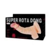Super Rota Dong Realistisk Roterende Penis