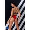 Ķermeņa Femmina Sarkans Devil Collection Passion 36-38 S/M