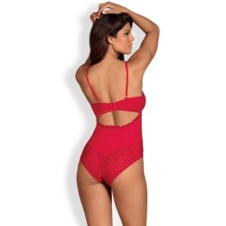 Боди Jolierose Obsessive Червен 40-42 L/XL