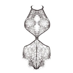 Body Jordana Čierna Beauty Night Fashion 40-42 L/XL