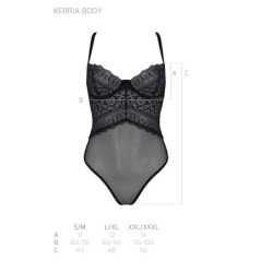Body Kerria Črna Eco Collection Passion 36-38 S/M