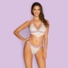 Боди Lilyanne Obsessive Бяло 36-38 S/M