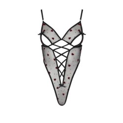 Body Lovelia Čierna Passion 44-46 XXL/3XL