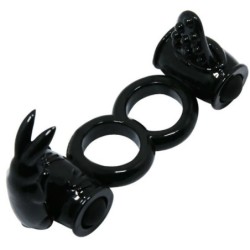 Sweet Ring Anel Duplo Com Rabbit Duplo