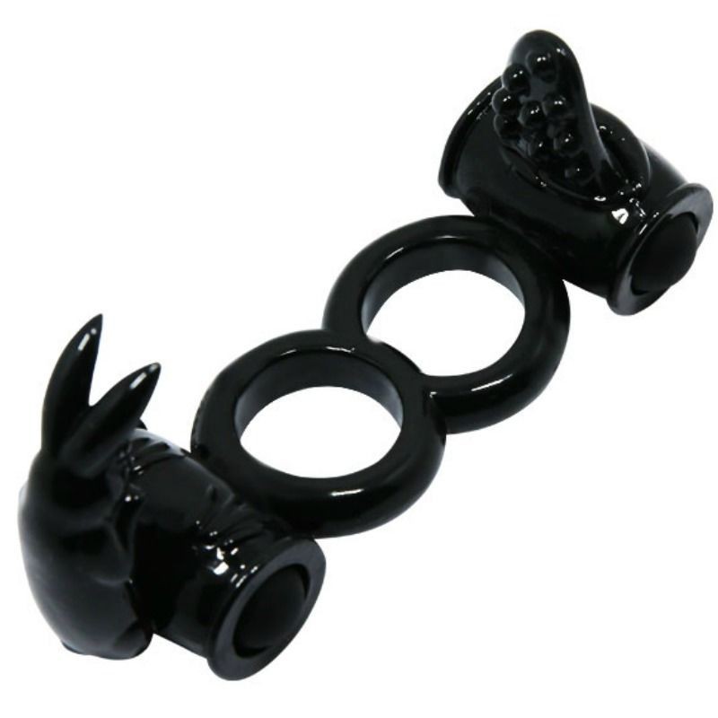 Sweet Ring Anel Duplo Com Rabbit Duplo