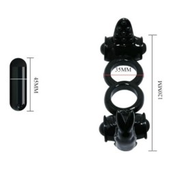 Sweet Ring Anel Duplo Com Rabbit Duplo