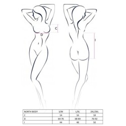 Body North Черен Devil Collection Passion 44-46 XXL/3XL