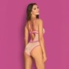 Боди Nudelia Obsessive Розов 40-42 L/XL