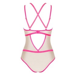 Боди Nudelia Obsessive Розов 40-42 L/XL