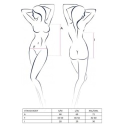 Body Otavia Zwart Passion 44-46 XXL/3XL