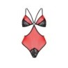 Body Peonia Rot Erotic Line Passion 40-42 L/XL