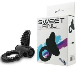Anneau vibrant avec stimulateur clitoridien texturé Sweet Ring