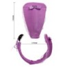 Vibreeriv G-string puldiga, lilla