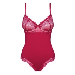 Body Rosalyne Obsessive Rdeče 36-38 S/M