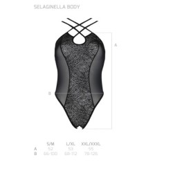 Juodas „Body Selaginella Eco Collection Passion“ 36–38 S/M
