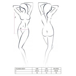Body Yolanda Negro Passion 36-38 S/M