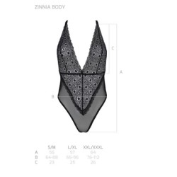 Body Zinnia Sort Eco Passion 44-46 XXL/3XL