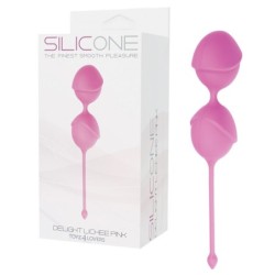 Stimulirajuće kuglice Delight Lichee ružičaste