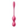 Love Birds 2 Kegelballen - Kegeloefeningen en G-spot Stimulatie - Roze Satisfyer