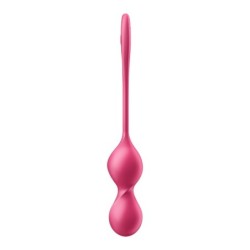 Love Birds 2 kuglice za vježbanje mišića dna zdjelice i stimulaciju G-točke - Rosa Satisfyer